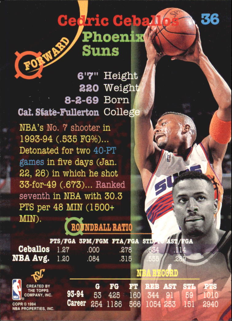 1994-95 Stadium Club Super Teams NBA Finals (1-181) Singles - You Choose - Picture 71 of 352