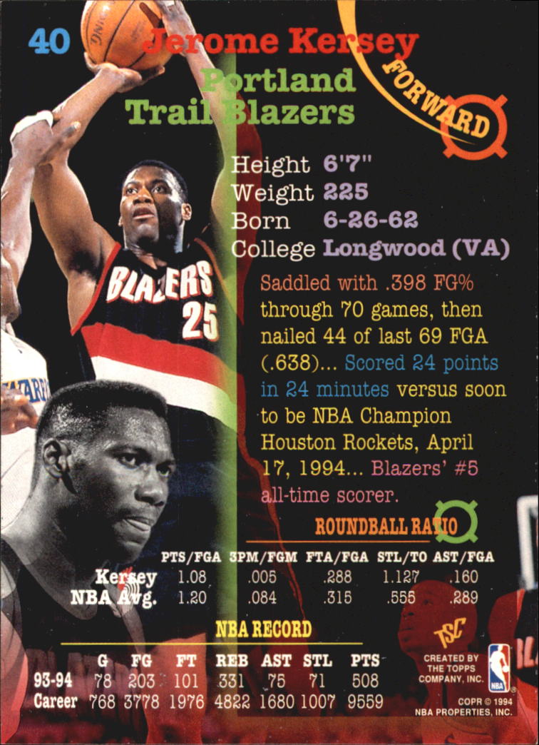 1994-95 Stadium Club Super Teams NBA Finals (1-181) Singles - You Choose - Picture 79 of 352