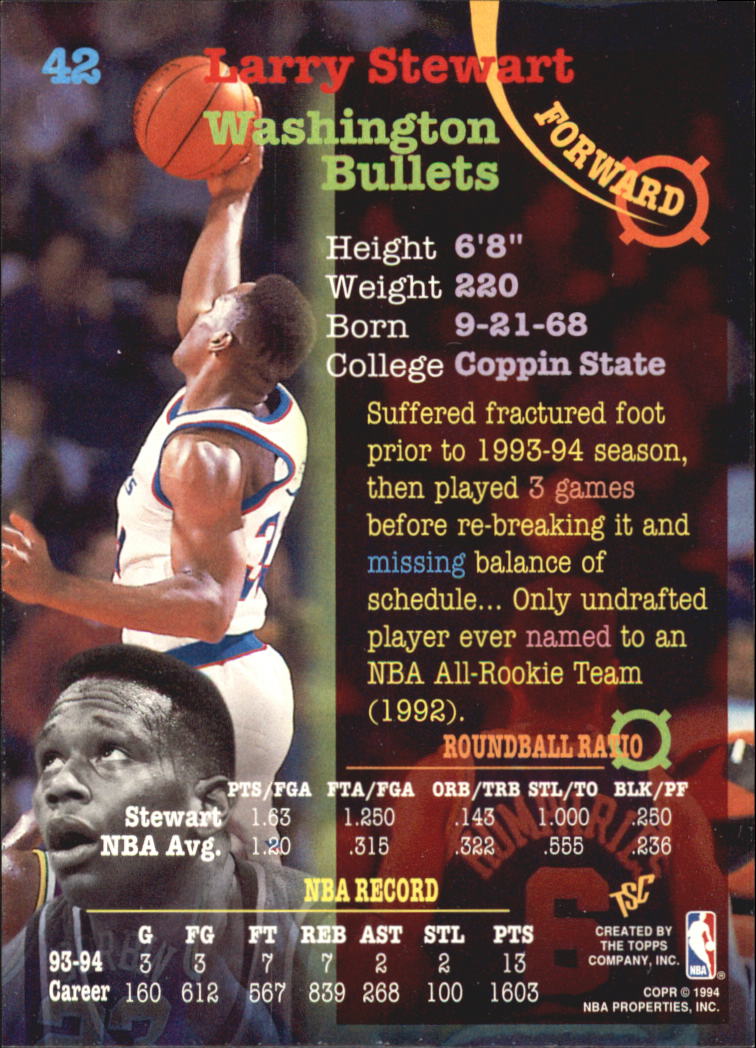 1994-95 Stadium Club Super Teams NBA Finals (1-181) Singles - You Choose - Picture 83 of 352