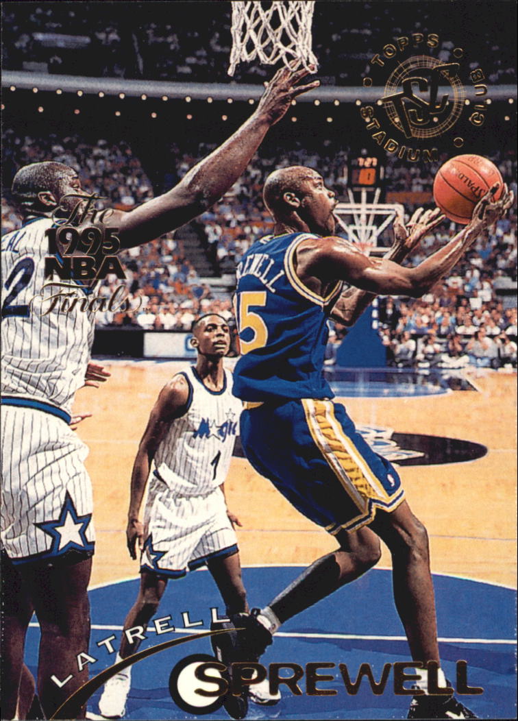 1994-95 Stadium Club Super Teams NBA Finals #45 Latrell Sprewell