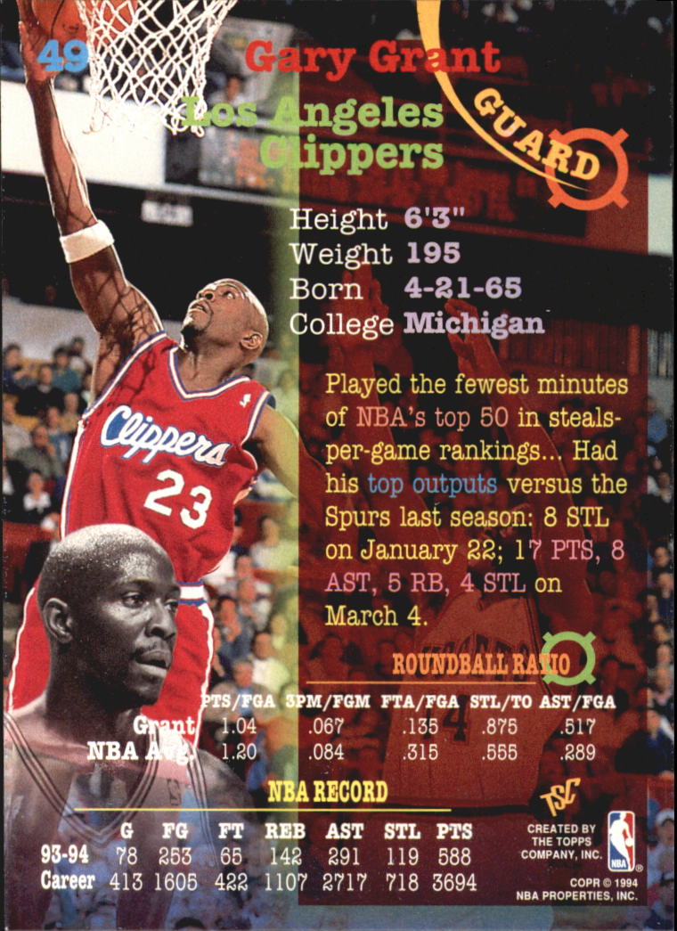 1994-95 Stadium Club Super Teams NBA Finals (1-181) Singles - You Choose - Picture 97 of 352