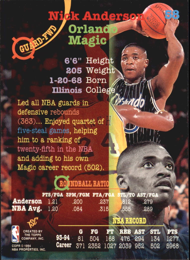 1994-95 Stadium Club Super Teams NBA Finals (1-181) Singles - You Choose - Picture 115 of 352
