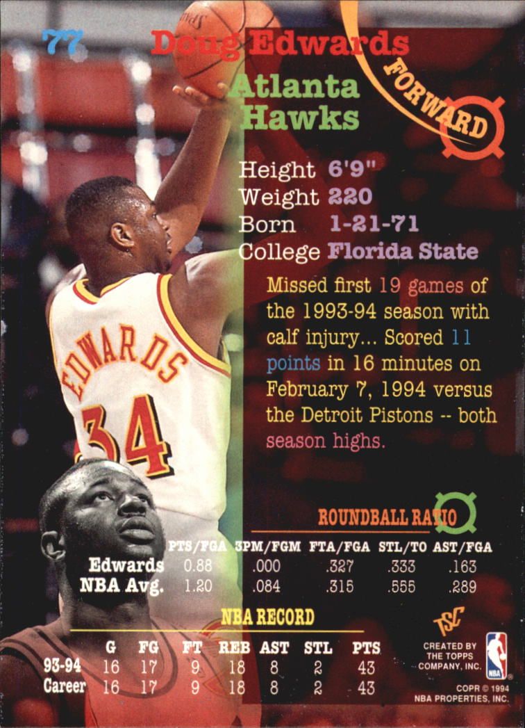 1994-95 Stadium Club Super Teams NBA Finals (1-181) Singles - You Choose - Picture 152 of 352