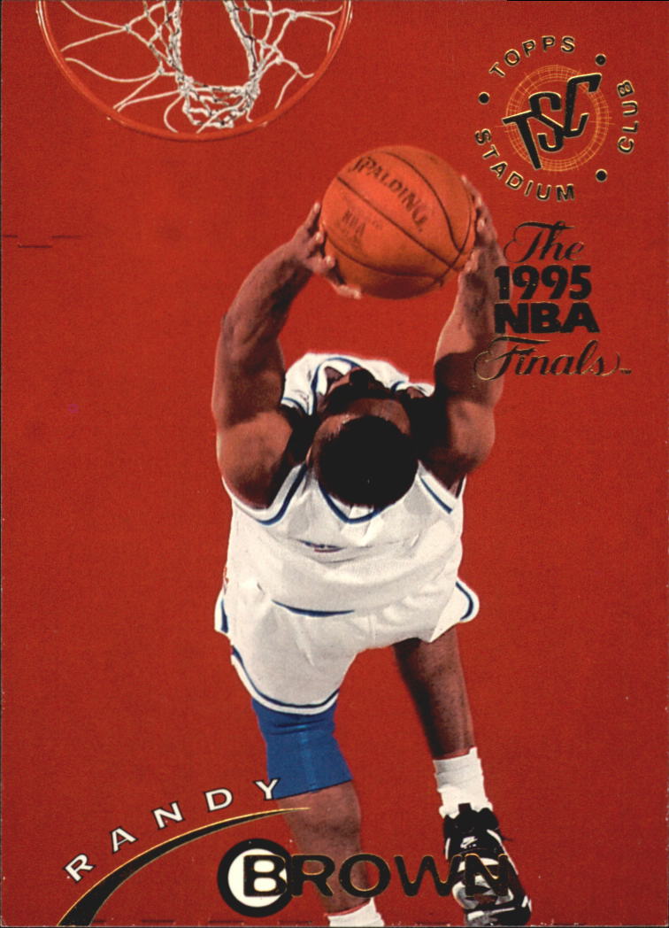 1994-95 Stadium Club Super Teams NBA Finals #92 Randy Brown