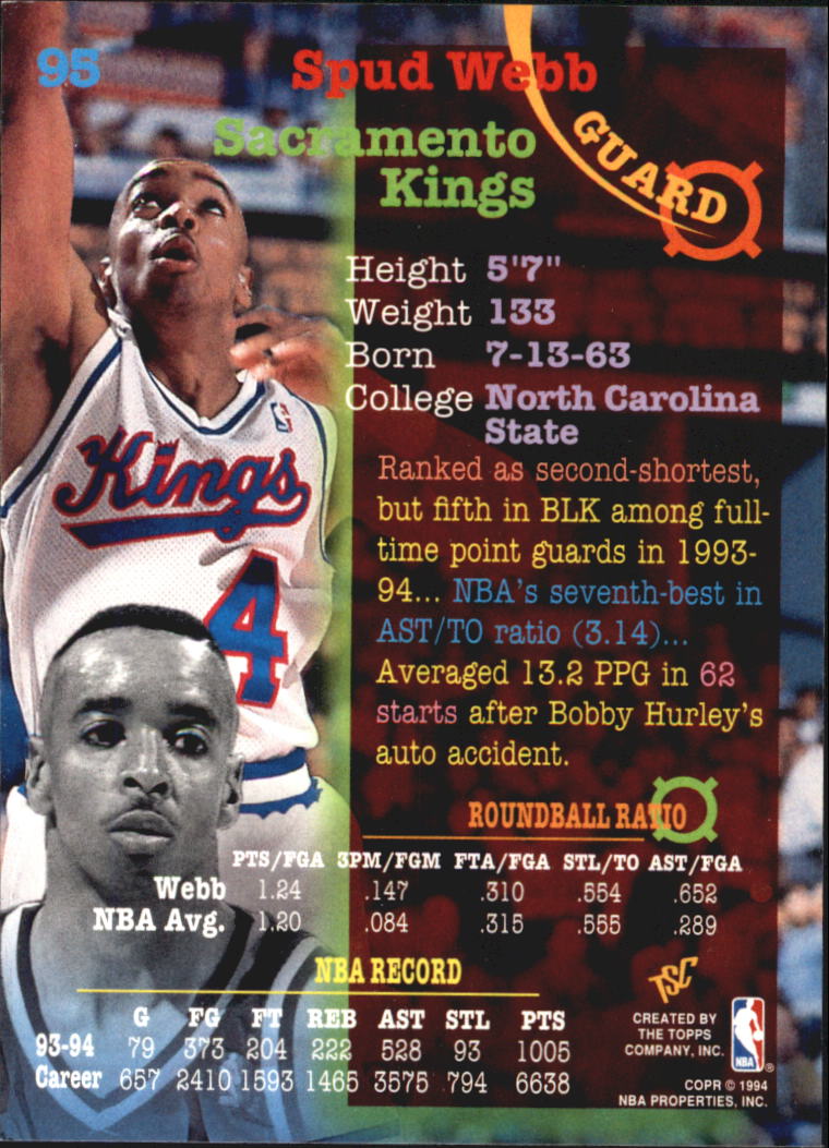 1994-95 Stadium Club Super Teams NBA Finals (1-181) Singles - You Choose - Picture 187 of 352