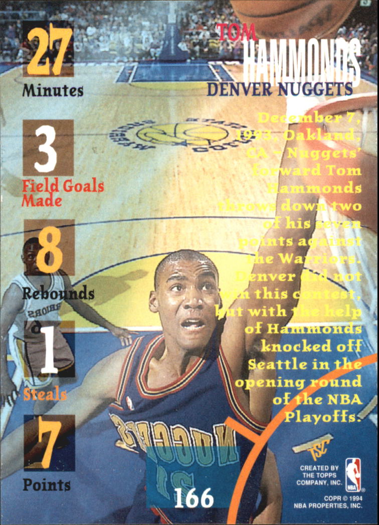 1994-95 Stadium Club Super Teams NBA Finals (1-181) Singles - You Choose - Picture 326 of 352