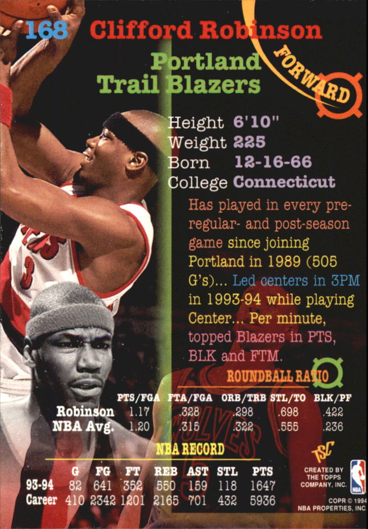 1994-95 Stadium Club Super Teams NBA Finals (1-181) Singles - You Choose - Picture 330 of 352