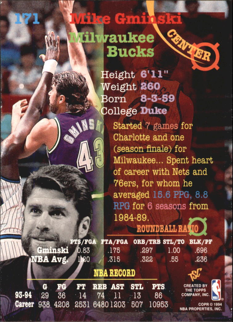 1994-95 Stadium Club Super Teams NBA Finals (1-181) Singles - You Choose - Picture 336 of 352