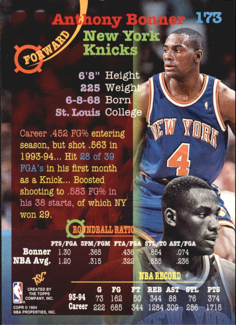 1994-95 Stadium Club Super Teams NBA Finals (1-181) Singles - You Choose - Picture 338 of 352