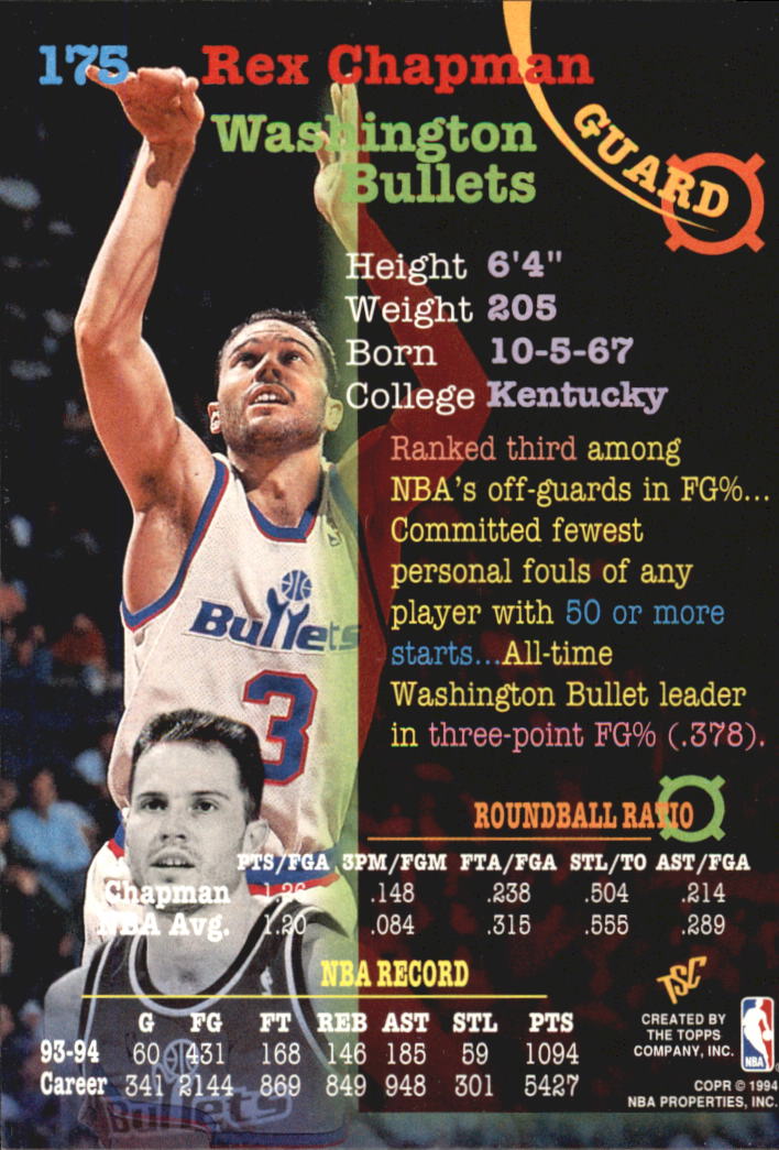 1994-95 Stadium Club Super Teams NBA Finals (1-181) Singles - You Choose - Picture 342 of 352