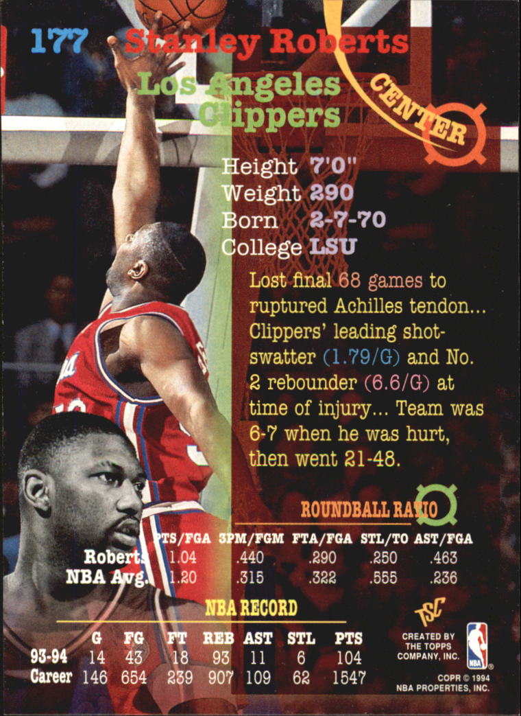 1994-95 Stadium Club Super Teams NBA Finals (1-181) Singles - You Choose - Picture 346 of 352