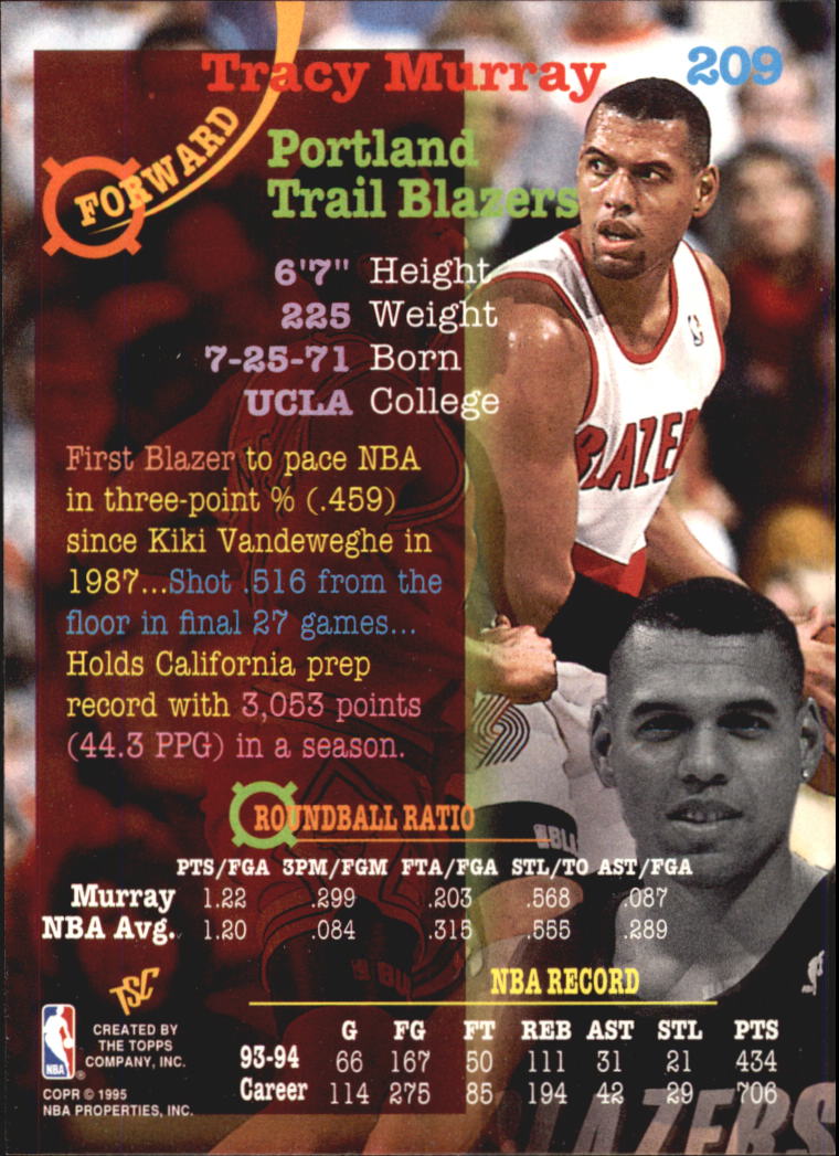 1994-95 Stadium Club Super Teams NBA Finals (#182-362) Singles - You Choose - Picture 53 of 357