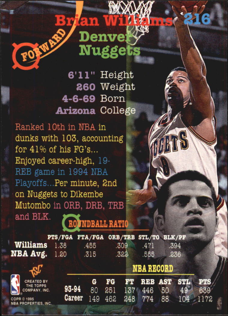 1994-95 Stadium Club Super Teams NBA Finals (#182-362) Singles - You Choose - Picture 67 of 357