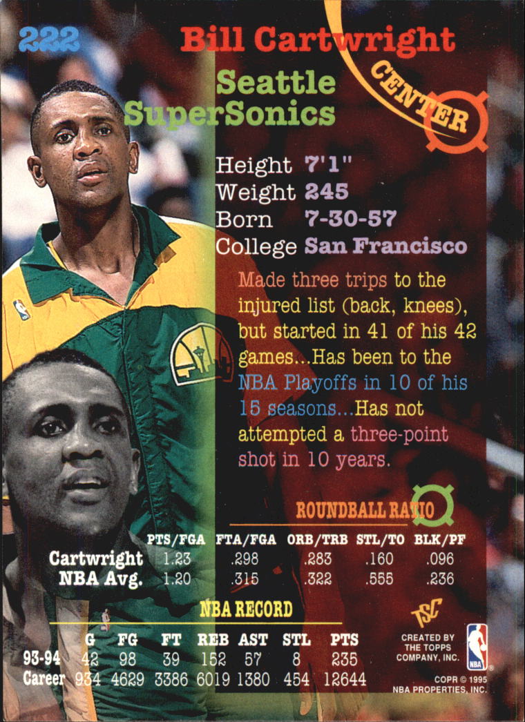 1994-95 Stadium Club Super Teams NBA Finals (#182-362) Singles - You Choose - Picture 79 of 357