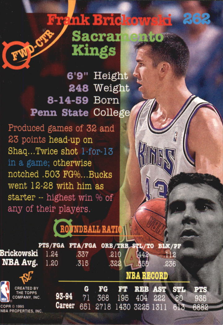 1994-95 Stadium Club Super Teams NBA Finals (#182-362) Singles - You Choose - Picture 159 of 357