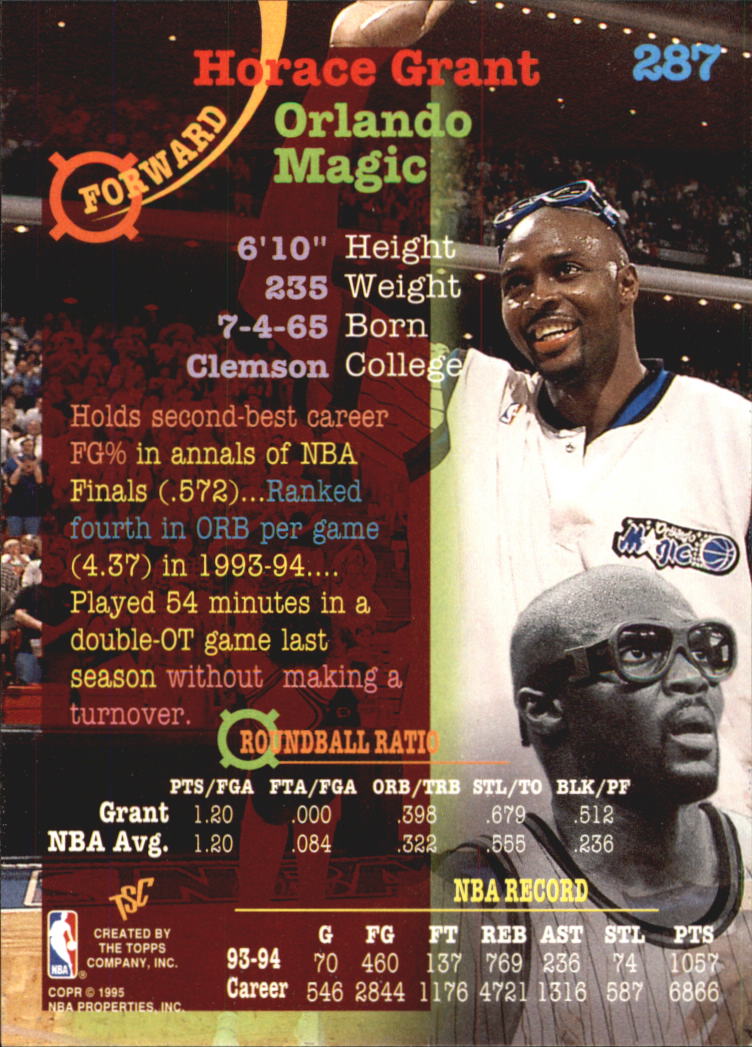 1994-95 Stadium Club Super Teams NBA Finals (#182-362) Singles - You Choose - Picture 209 of 357