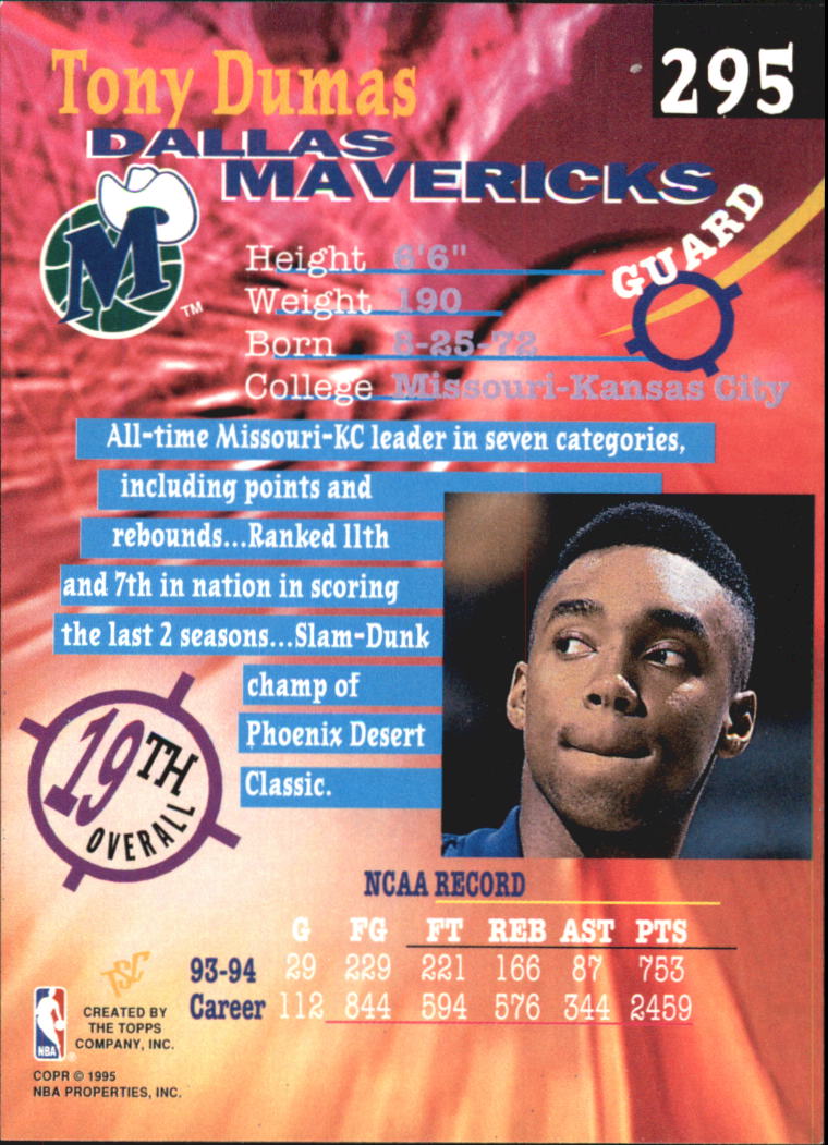 Sports Card Back