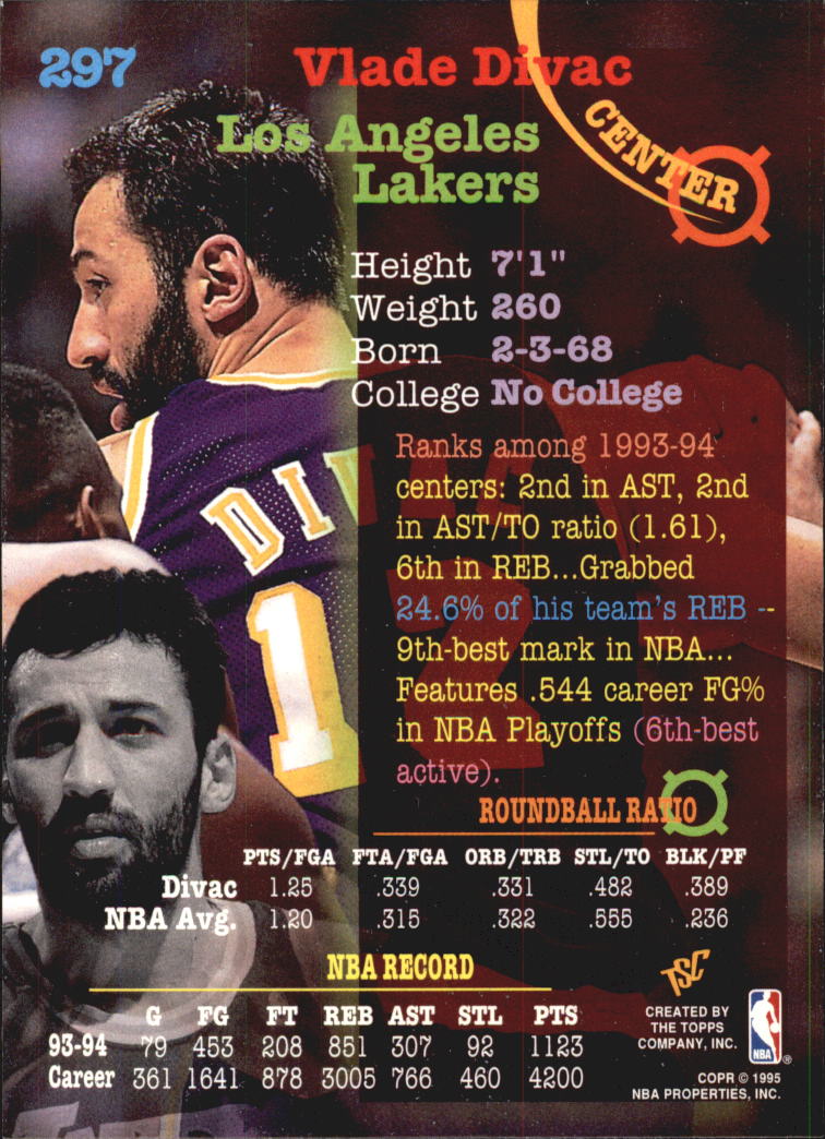 1994-95 Stadium Club Super Teams NBA Finals (#182-362) Singles - You Choose - Picture 229 of 357