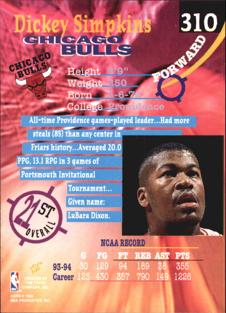 1994-95 Stadium Club Super Teams NBA Finals (#182-362) Singles - You Choose - Picture 255 of 357