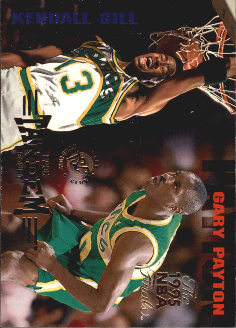 1994-95 Stadium Club Super Teams NBA Finals #326 Gary Payton BCT/Kendall Gill
