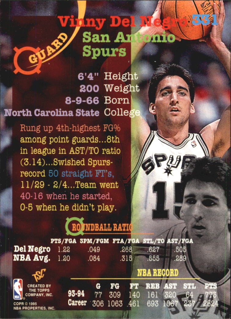 1994-95 Stadium Club Super Teams NBA Finals (#182-362) Singles - You Choose - Picture 297 of 357