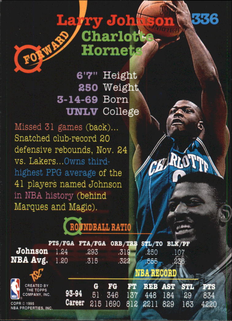 1994-95 Stadium Club Super Teams NBA Finals (#182-362) Singles - You Choose - Picture 307 of 357