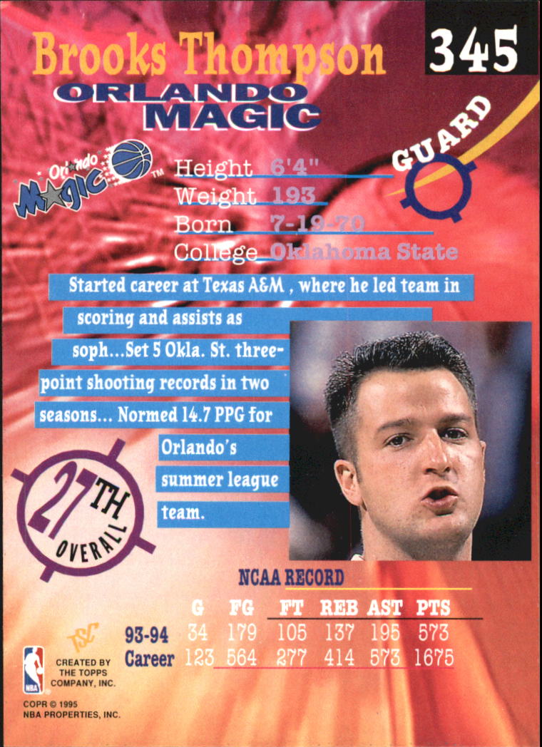 1994-95 Stadium Club Super Teams NBA Finals (#182-362) Singles - You Choose - Picture 325 of 357