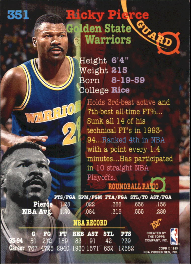 1994-95 Stadium Club Super Teams NBA Finals (#182-362) Singles - You Choose - Picture 336 of 357