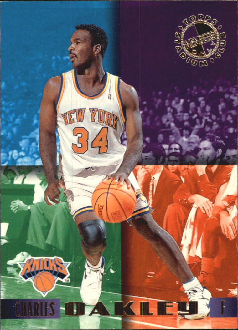 Charles Oakley Basketball Cards