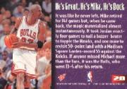 1994-95 Stadium Club Members Only 50 #20 Michael Jordan back image