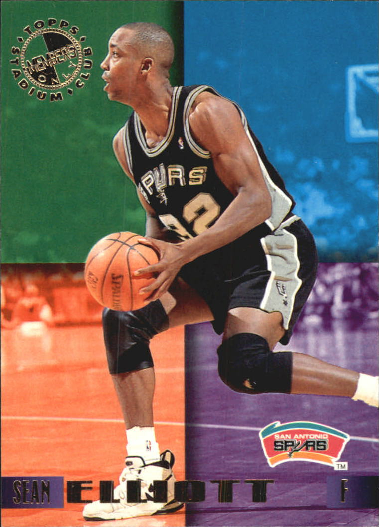 1994-95 Stadium Club Members Only 50 Spurs Basketball Card #27 Sean ...