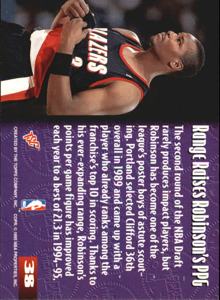 1994-95 Stadium Club Members Only 50 #38 Clifford Robinson back image