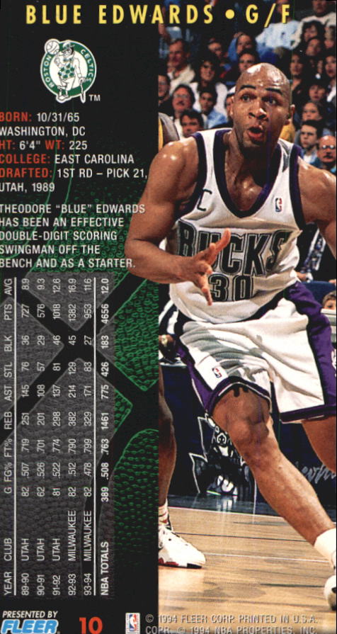 1994-95 Fleer Jam Session Basketball Card #1-200 - Choose Your Card - Picture 20 of 373