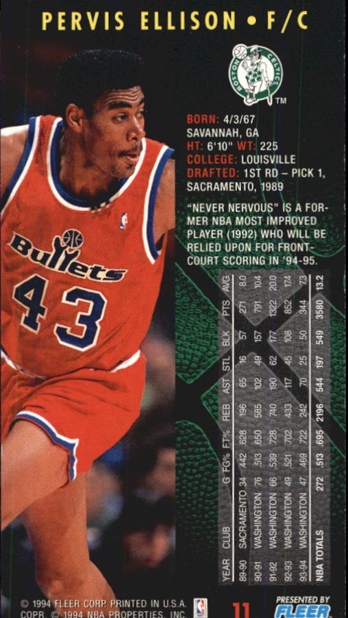 1994-95 Fleer Jam Session Basketball Card #1-200 - Choose Your Card - Picture 22 of 373