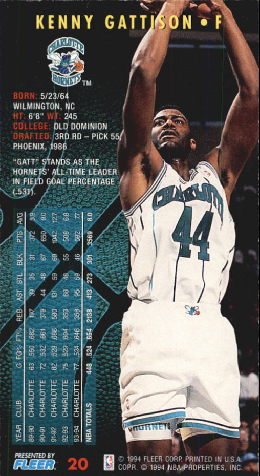 1994-95 Fleer Jam Session Basketball Card #1-200 - Choose Your Card - Picture 40 of 373