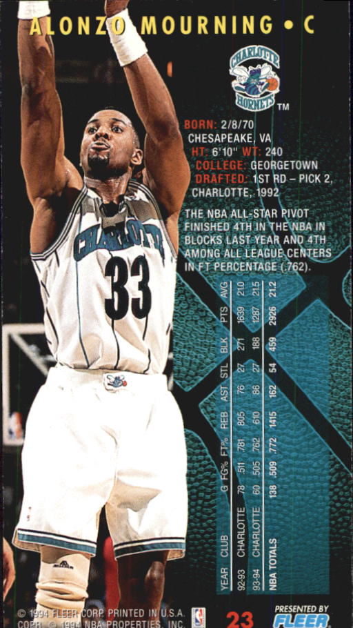 1994-95 Fleer Jam Session Basketball Card #1-200 - Choose Your Card - Picture 46 of 373
