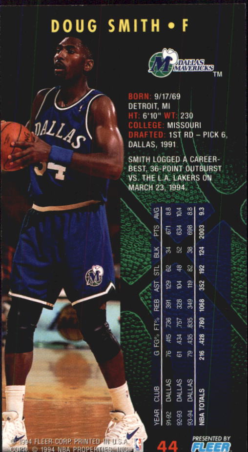 1994-95 Fleer Jam Session Basketball Card #1-200 - Choose Your Card - Picture 85 of 373
