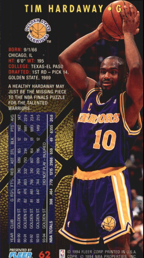 1994-95 Fleer Jam Session Basketball Card #1-200 - Choose Your Card - Picture 119 of 373