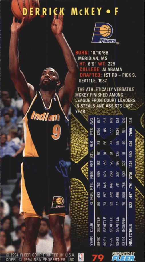 1994-95 Fleer Jam Session Basketball Card #1-200 - Choose Your Card - Picture 153 of 373