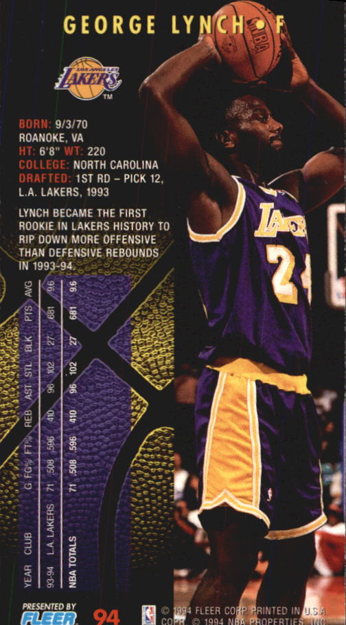 1994-95 Fleer Jam Session Basketball Card #1-200 - Choose Your Card - Picture 180 of 373