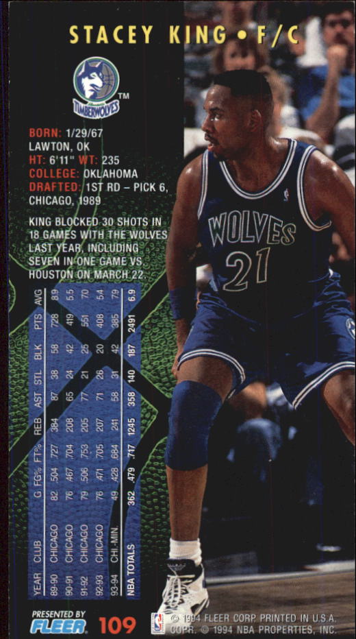 1994-95 Fleer Jam Session Basketball Card #1-200 - Choose Your Card - Picture 206 of 373