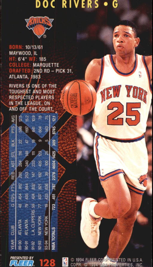 1994-95 Fleer Jam Session Basketball Card #1-200 - Choose Your Card - Picture 243 of 373