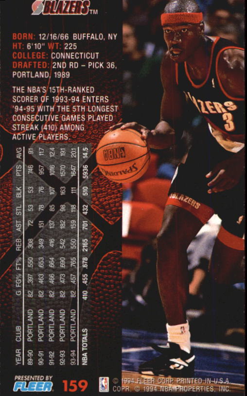 1994-95 Fleer Jam Session Basketball Card #1-200 - Choose Your Card - Picture 299 of 373