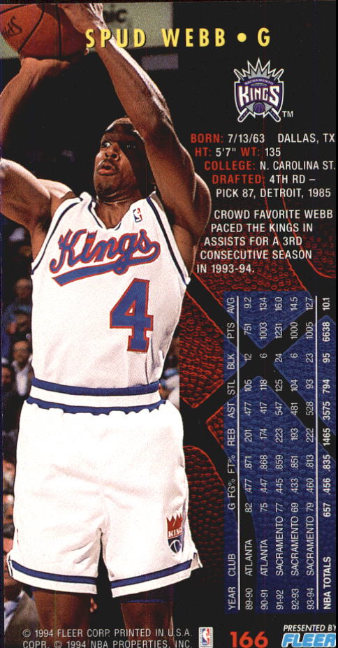 1994-95 Fleer Jam Session Basketball Card #1-200 - Choose Your Card - Picture 313 of 373