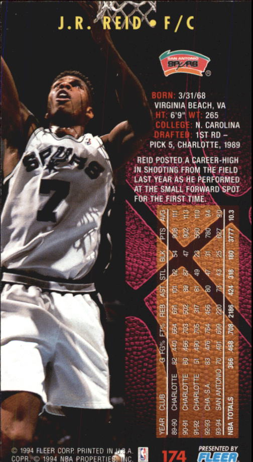 1994-95 Fleer Jam Session Basketball Card #1-200 - Choose Your Card - Picture 329 of 373