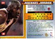 1994-95 Embossed #121 Michael Jordan back image