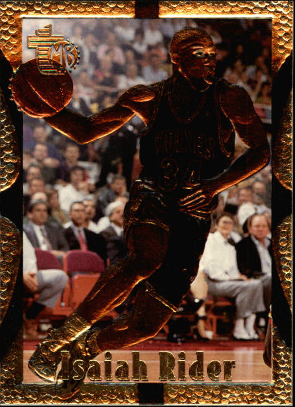 1994-95 Embossed Golden Idols #56 Isaiah Rider