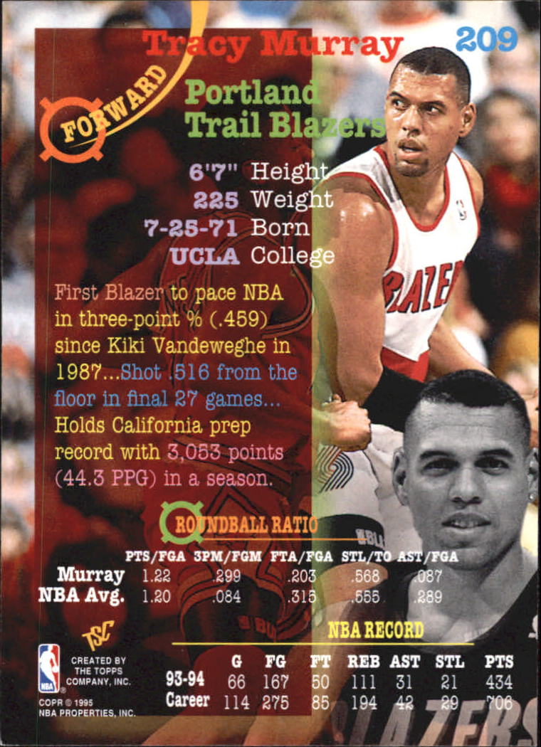 1994-95 Stadium Club Basketball Members Only Singles (#182-362) - You Choose - Bild 47 von 313