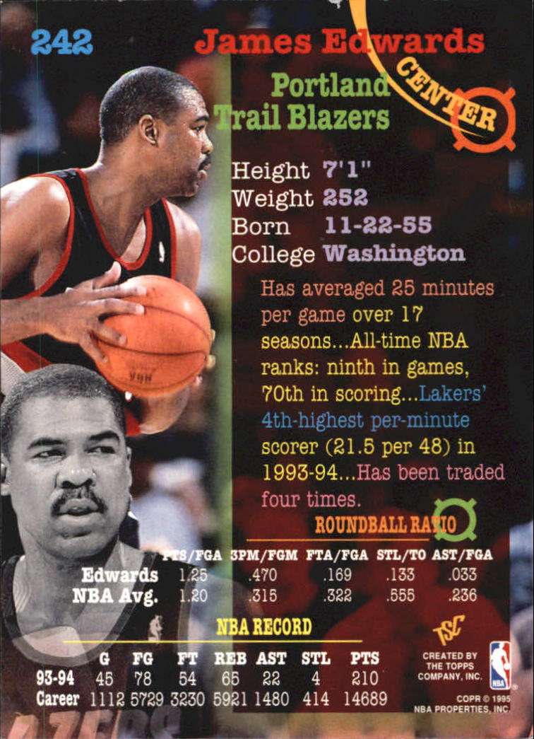 1994-95 Stadium Club Basketball Members Only Singles (#182-362) - You Choose - Bild 105 von 313