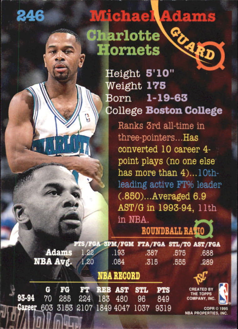 1994-95 Stadium Club Basketball Members Only Singles (#182-362) - You Choose - Bild 113 von 313